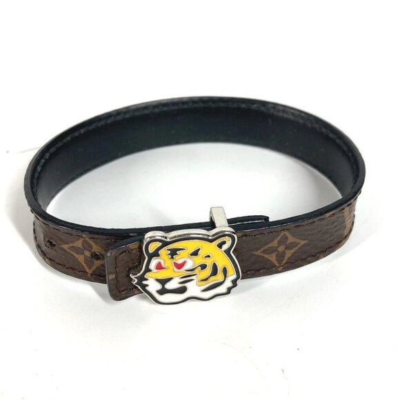 LOUIS VUITTON M8042D Monogram NIGO collab BraceletLV Tiger Bangle - Picture 1 of 11
